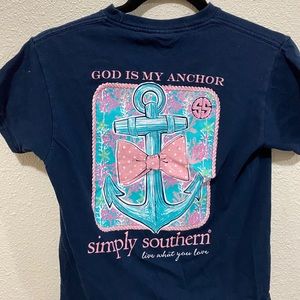 Simply southern T-shirt navy